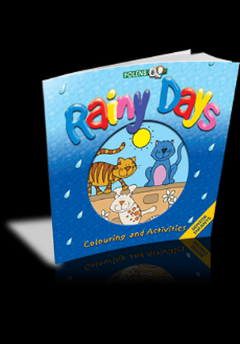 Rainy Day Colouring Activity Book Senior Infants - 