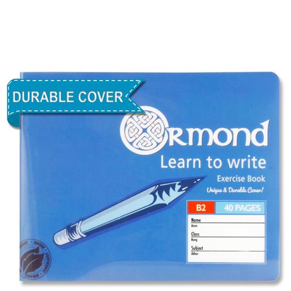 Ormond 40pg B2 Durable Cover Learn To Write Copy Book - Copy Books ...