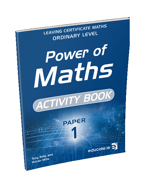 Power Of Maths Ordinary Level Activity Book Paper 1