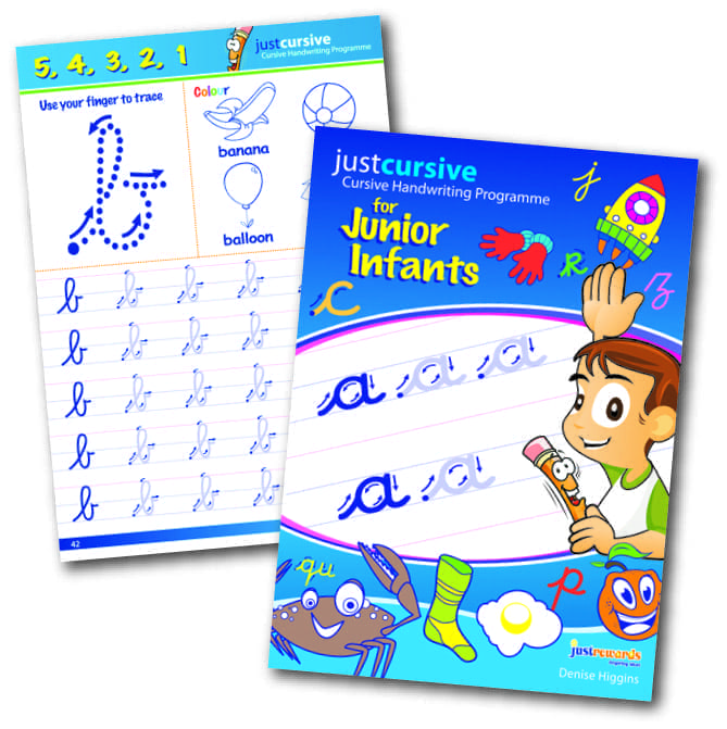 Just Cursive Handwriting Junior Infants (Book & Practice ...
