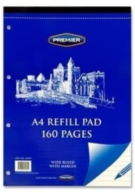 A4 Refill Pad 160 pages
