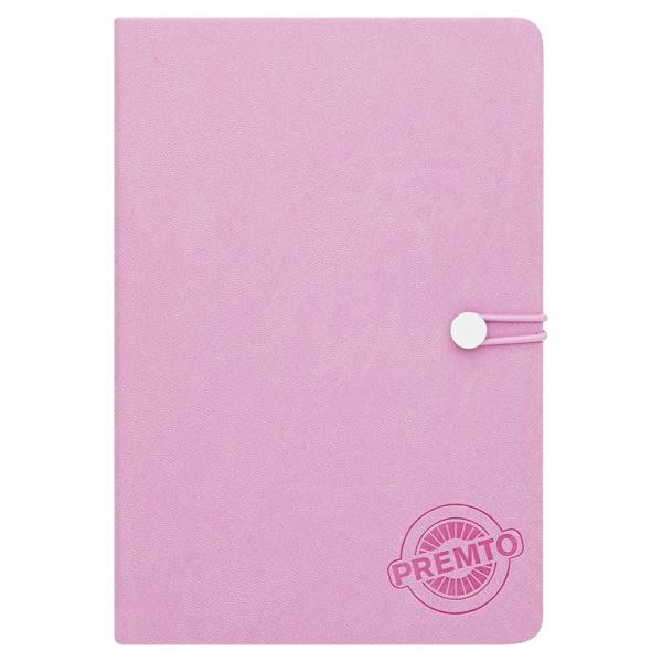Premto Pastel A5 192pg Hardcover Notebook W/elastic - Wild Orchid ...